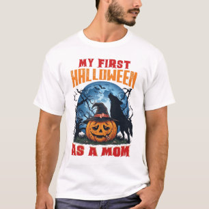 Erstes Halloween als Mutter-Kürbis-Wolf-Mond_1 T-Shirt