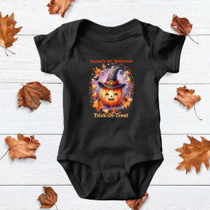 erstes Halloween Baby Strampler