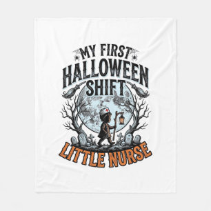 Erstes Halloween-Nurse-Spooky-Moon-Kostüm für Säug Fleecedecke