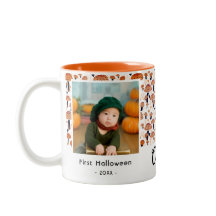 Erstes Halloween Orange Pilz Herbst Foto