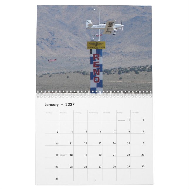 Erstes JetFormel 1-Laufen Kalender (Jan 2027)