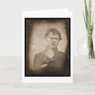 Erstes Licht-FotoDaguerreotype 1839 Karte