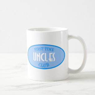 Erstes Mal-Onkel-Verein (blau) Kaffeetasse