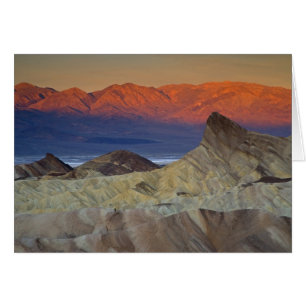 Erstes Morgenlicht am Zabriskie Point und