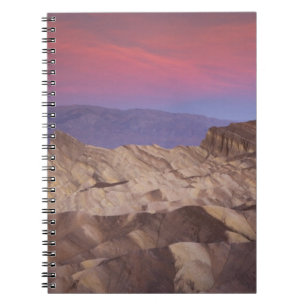 Erstes Morgenlicht am Zabriskie Point und 2 Notizblock
