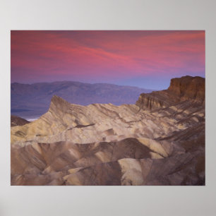 Erstes Morgenlicht am Zabriskie Point und 2 Poster