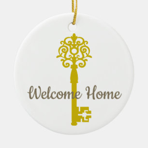 Erstes oder neues Zuhause Keramik Ornament