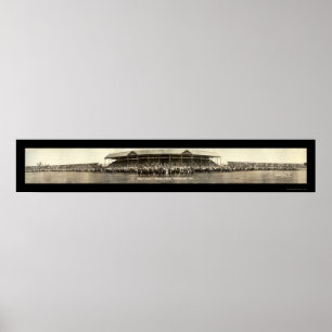 Erstes Pendleton Rodeo Foto 1911 Poster