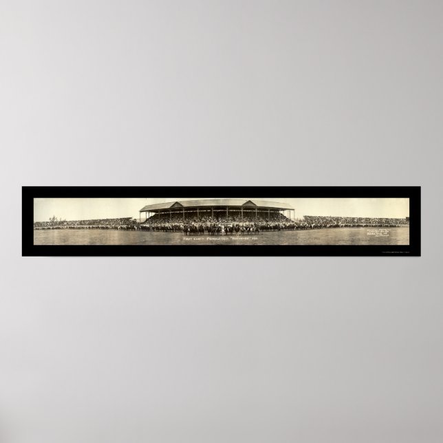 Erstes Pendleton Rodeo Foto 1911 Poster (Vorne)