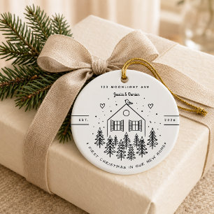 Erstes persönliches Weihnachten in unserem neuen Z Keramik Ornament