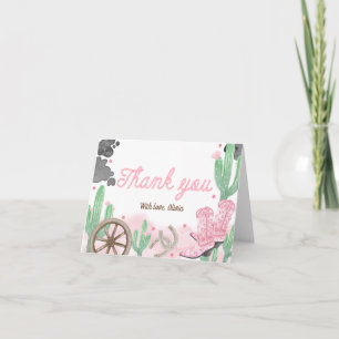 Erstes Rodeo Boho Wild West Danke