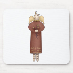 Erstes Snowel · Engel Mousepad