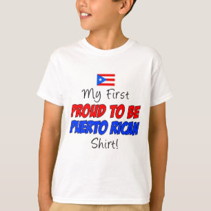 Erstes stolzes, puertorikanisches Shirt zu sein