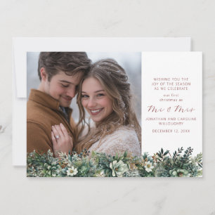Erstes Weihnachten als Mr. & Mrs. Elegante Grünpfl