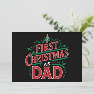 Erstes Weihnachten als Papa passendes Weihnachten