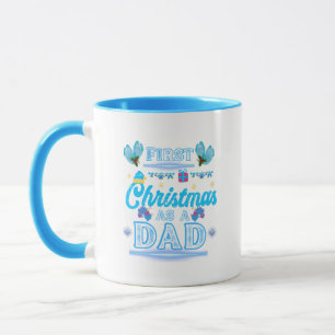 Erstes Weihnachten als Vater eines Jungen Tasse