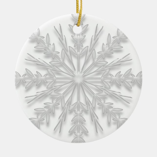 Erstes Weihnachten in der neuen Keramik Ornament (Vorne)