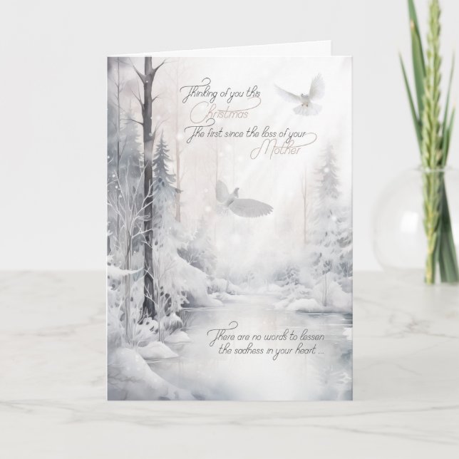 Erstes Weihnachten ohne deine Mutter Sentimental (Vorderseite)