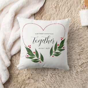 Erstes Weihnachten zusammen Weihnachtsgeschenk für Kissen