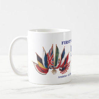 Erstes Weltkriegjahrhundert Kaffeetasse