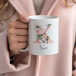 Erstfarbige Tasse des Blumenwassers - X<br><div class="desc">Gib diese wunderschöne Tasse als Geschenk an dein Brautparty, deine Mutter oder deinen Freund!!</div>