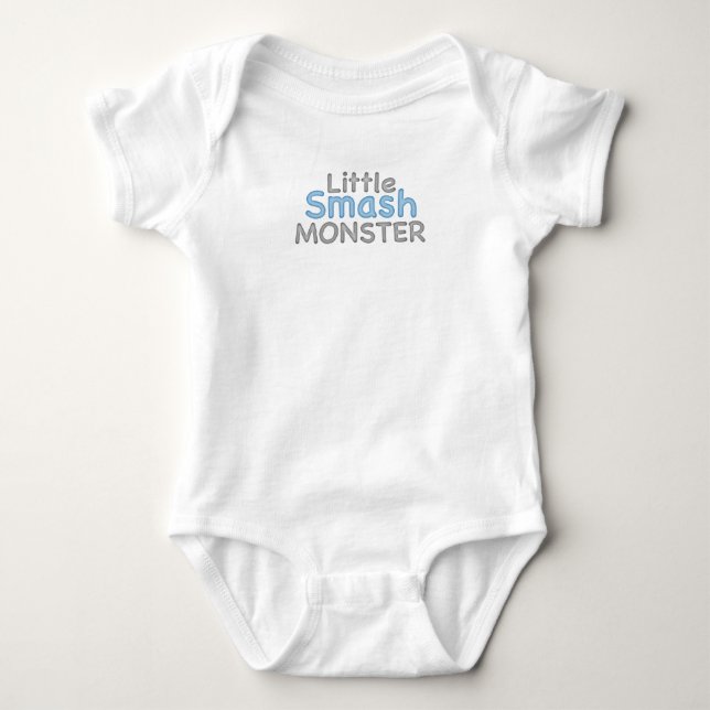 Erstgeburt Smash Cake Baby Outfit Strampler (Vorderseite)