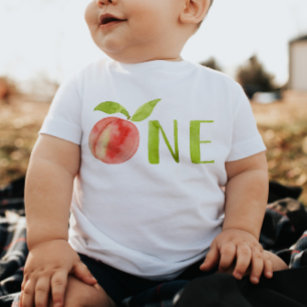 Erstgeburtstag Peach Baby T-shirt