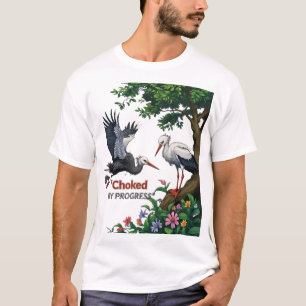 Erstickt vom Fortschritt T-Shirt