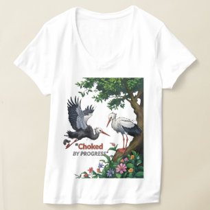 Erstickt vom Fortschritt T-Shirt