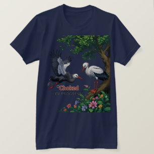 Erstickt vom Fortschritt T-Shirt