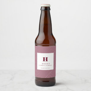 ERSTKLASSIERUNGSPARTEI BEER-FLASCHE BIERFLASCHENETIKETT