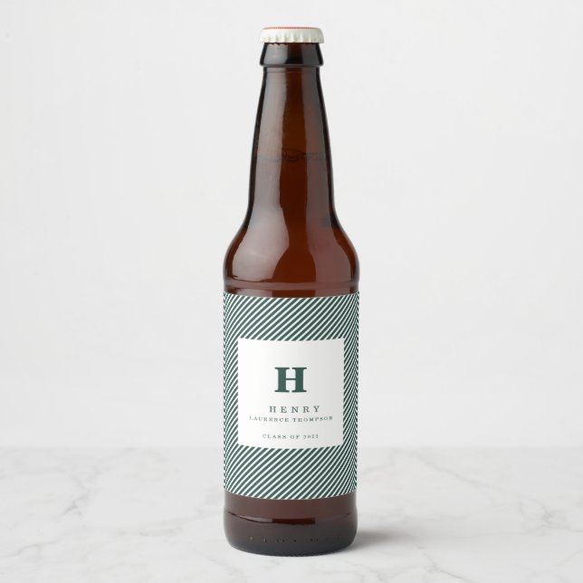 ERSTKLASSIERUNGSPARTEI BEER-FLASCHE BIERFLASCHENETIKETT (Vorderseite)