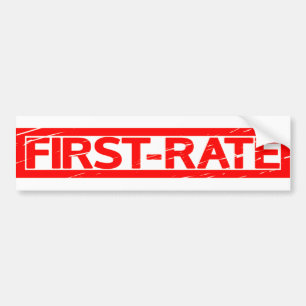 Erstklassige Briefmarke Autoaufkleber