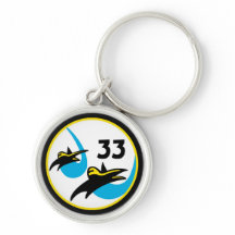 Erstklassige Schlüsselkette USAFA Geschwader-33