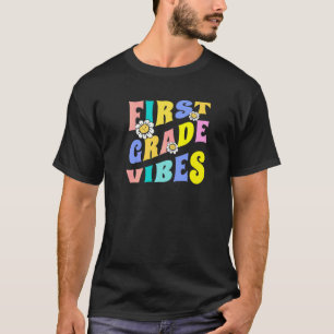 Erstklassige Vibes Erster Schultag Zurück zur Schu T-Shirt