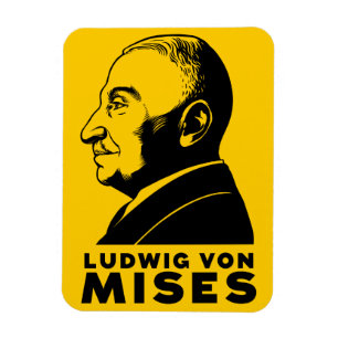 Erstklassiger Flexi Magnet Ludwig von Misess