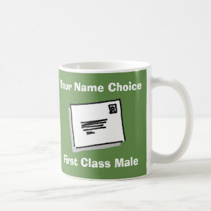 Erstklassiger Mann mit personalisiertem Namen Kaffeetasse
