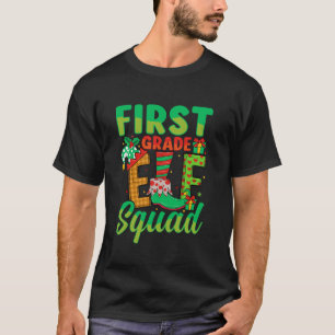 Erstklassiges Elfenteam Weihnachten Lehrer der ers T-Shirt