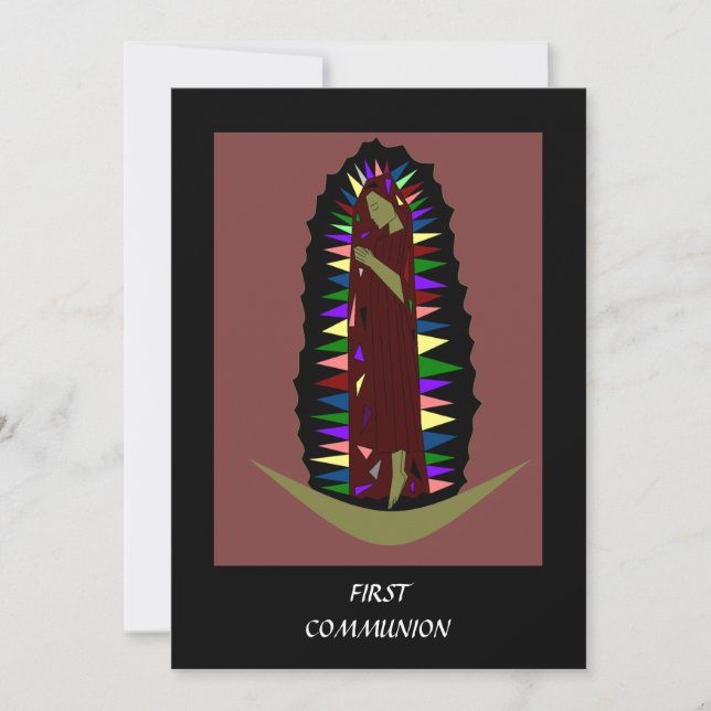 Erstkommunion Einladung (Vorderseite)