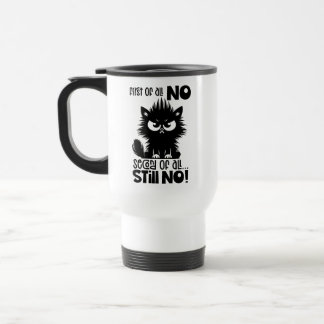 Erstmal kein lustiges Katzenliebhaber-Geschenk Reisebecher