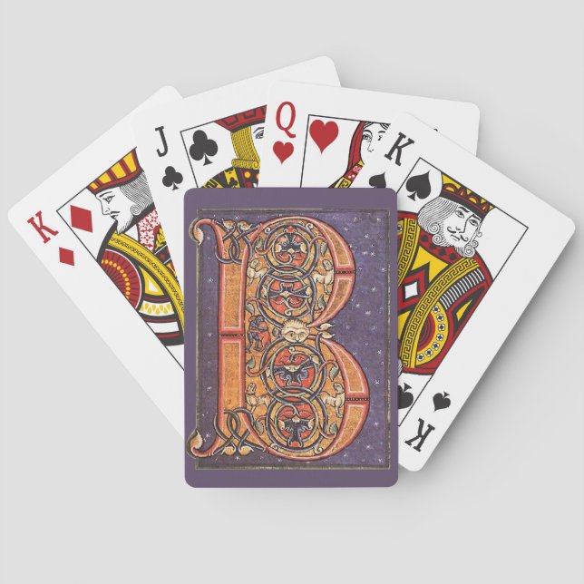 Erstmalige B-Spielkarten Spielkarten (Rückseite)
