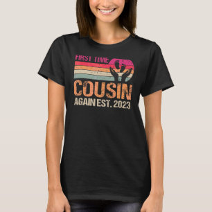 Erstmaliger Cousin 2023 Vintag T-Shirt