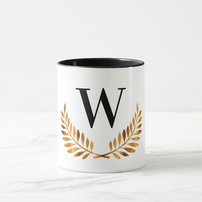 Erstmaliger Goldlaurel-Kranz Tasse (Zentrum)