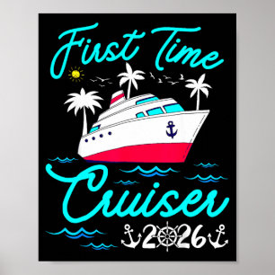 Erstmaliger Kreuzfahrer 2026 1. Kreuzfahrt Urlaub Poster