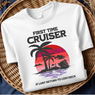 Erstmaliger Kreuzfahrer Wenn verloren, zurück zum  T-Shirt