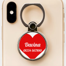 Erstmaliger Name Davina mit Blume