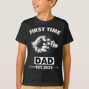Erstmaliger Vater New Dad Est 2022 Shirt Vathers D