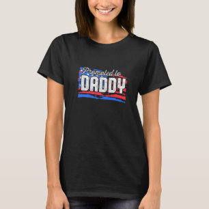 Erstmaliger Vater Polizeiamt Papa T-Shirt