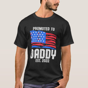 Erstmaliger Vater Polizeiamt Papa T-Shirt