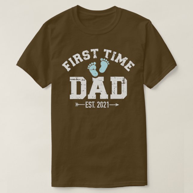 Erstmaliger Vater T-Shirt (Design vorne)